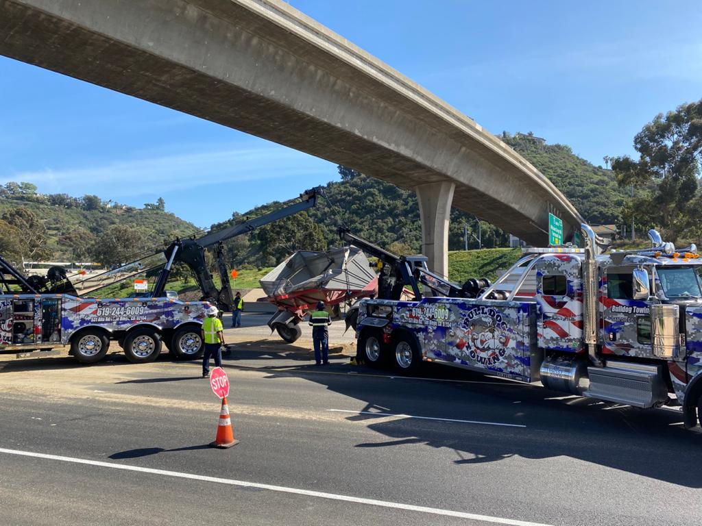 Bulldog Towing recovery operation